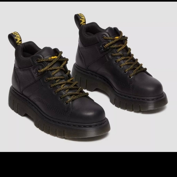 Dr.Marten Woodward Grizzly Low Boots Mens Size 13 Leather Lace Up - Picture 8 of 9